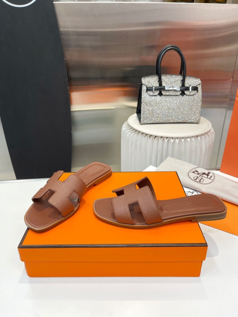 Hermes Slippers